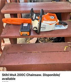 Stihl MSA 200c Electric Chainsaw !! Comes With a Battery !! 