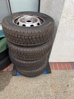 Ford 5 lug rims and tires