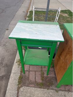 FREE:  Nightstand, Side Cabinet, Shoe Rack, Wine Barrel Ring, Grill Topper, Grill Cast Iron