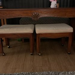 Table With Two Stools