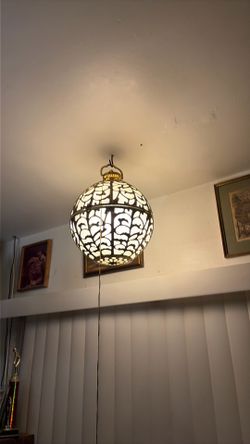 Vintage brass lamp