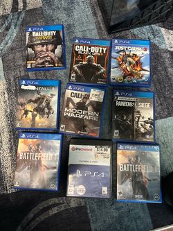 Ps4 with 6 games and controller