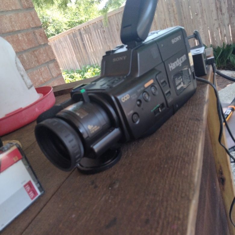 Vintage Sony Handycam Late 80s CCD-F300 Japanese Model Camcorder