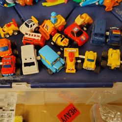 Vintage Tomy WIND-UP toys bundle lot vehicles