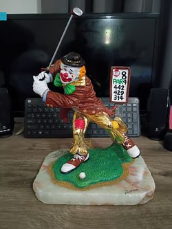 Ron lee clown figure