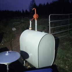Diesel Tank With New Pump 