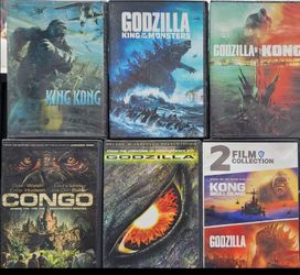 7 movies Godzilla and Kong