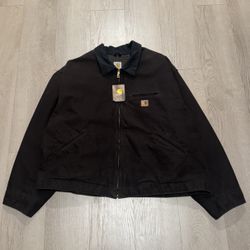 Vintage 2014 Carhartt J97 Detroit Duck Work Jacket (4XL) – Brand New w/ Tags