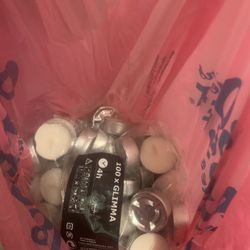 Free Bag Of Tea light candles 