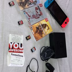 Best deal on offer up Nintendo switch bundle pack everything in the pictures included tons of games tons of extras