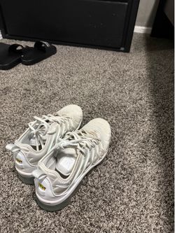 White Nike Vapormaxes