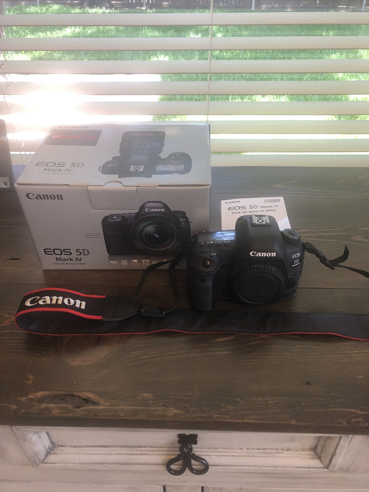 Canon 5D MK IV with Canon log