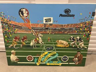 College Game Portrait( Penn St Vs. Florida St)