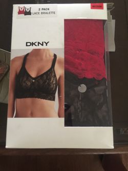 DKNY lace brallettes new in box 2PACK - medium for Sale in Los