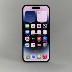 Apple iPhone 14 Pro 256GB Black Carrier Unlocked A2650