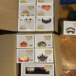 MHA Funko Pops And Figure