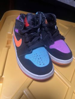 Toddler Air Jordan 1 Mid GS "Candy" sneaker shoes size 7.5C
