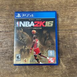 16 PS4 Video Game - Michael Jordan Edition (Red)