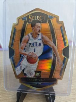 76ers Landry Shamet Rookie  Refractor  Card