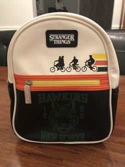 STRANGER THINGS Hawkins High School Mini Backpack Netflix 