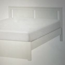 White Queen Bed Frame