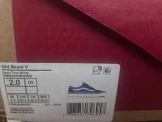 Kids Vans size 2