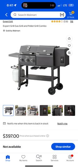 Big Propane Grill And Small One