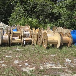 Wooden Wire Spools / Goat Playground / Dog Training Equipment  / Wedding Decor