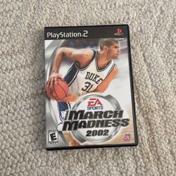 NCAA March Madness 2002 Playstation Game
