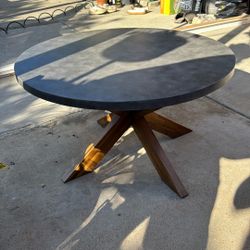 Pier 1 Imports Java X Coffee Table – Stone Top