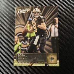Drew Brees Prestige ‘15 Football Card 