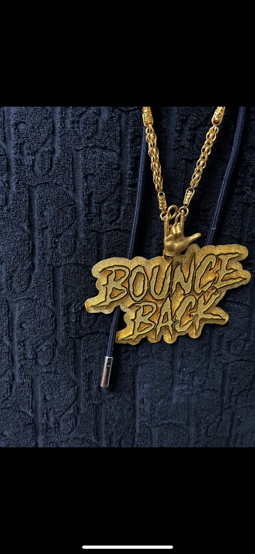 Custom 24k Gold Pendant