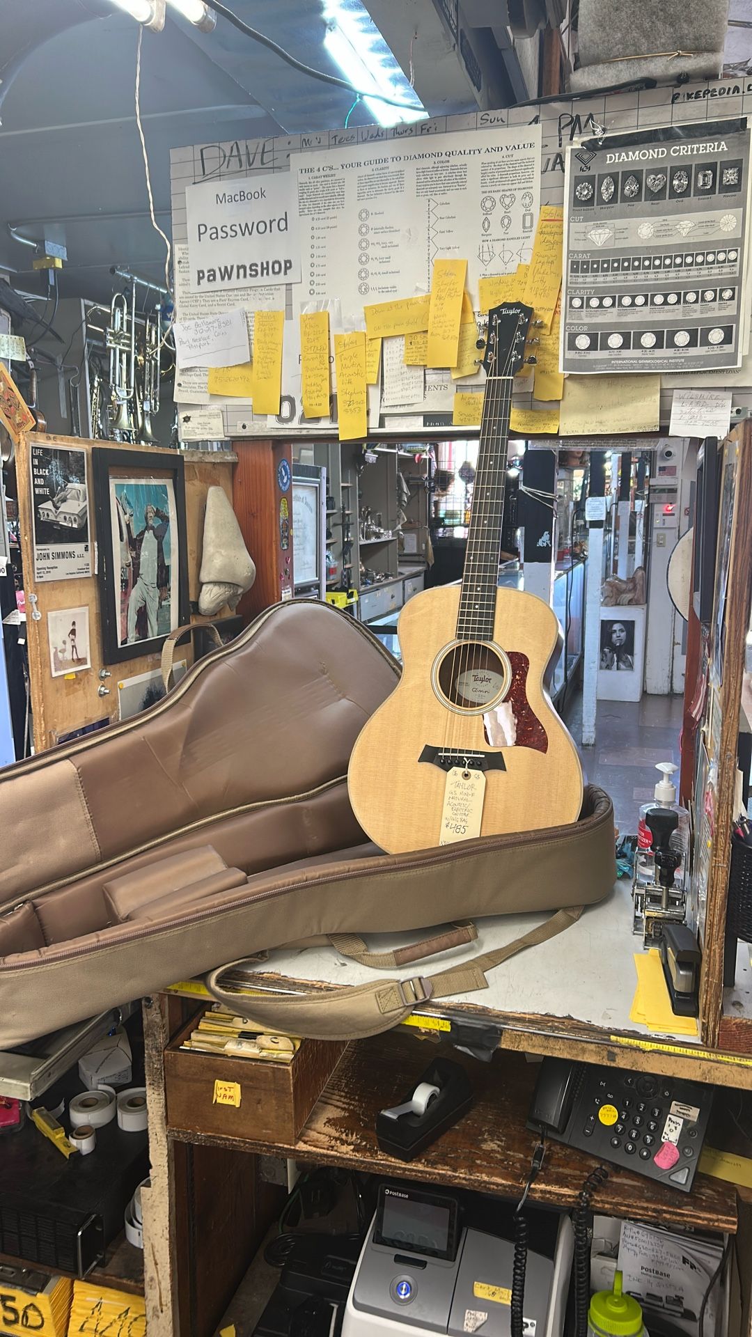 Taylor GS Mini-E Natural Acoustic/Electric Guitar w Gig Bag