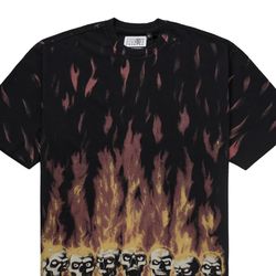 Supreme MM6 Maison Margiela Liquid Blue Oversized Tee