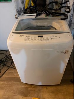 Washer LG works great still has warranty