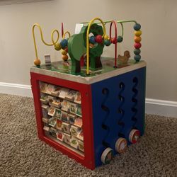 B. Toys Wooden Activity Cube