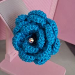 Flores De Crochet Echa A Mano 100% 
