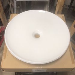 Sink Bathroom - Sgnature 20” White Shallow 