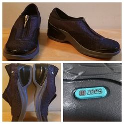 Bzees Ladies Wedge Slip On Sneakers