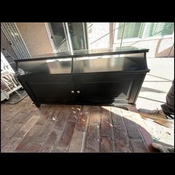 Black TV Stand