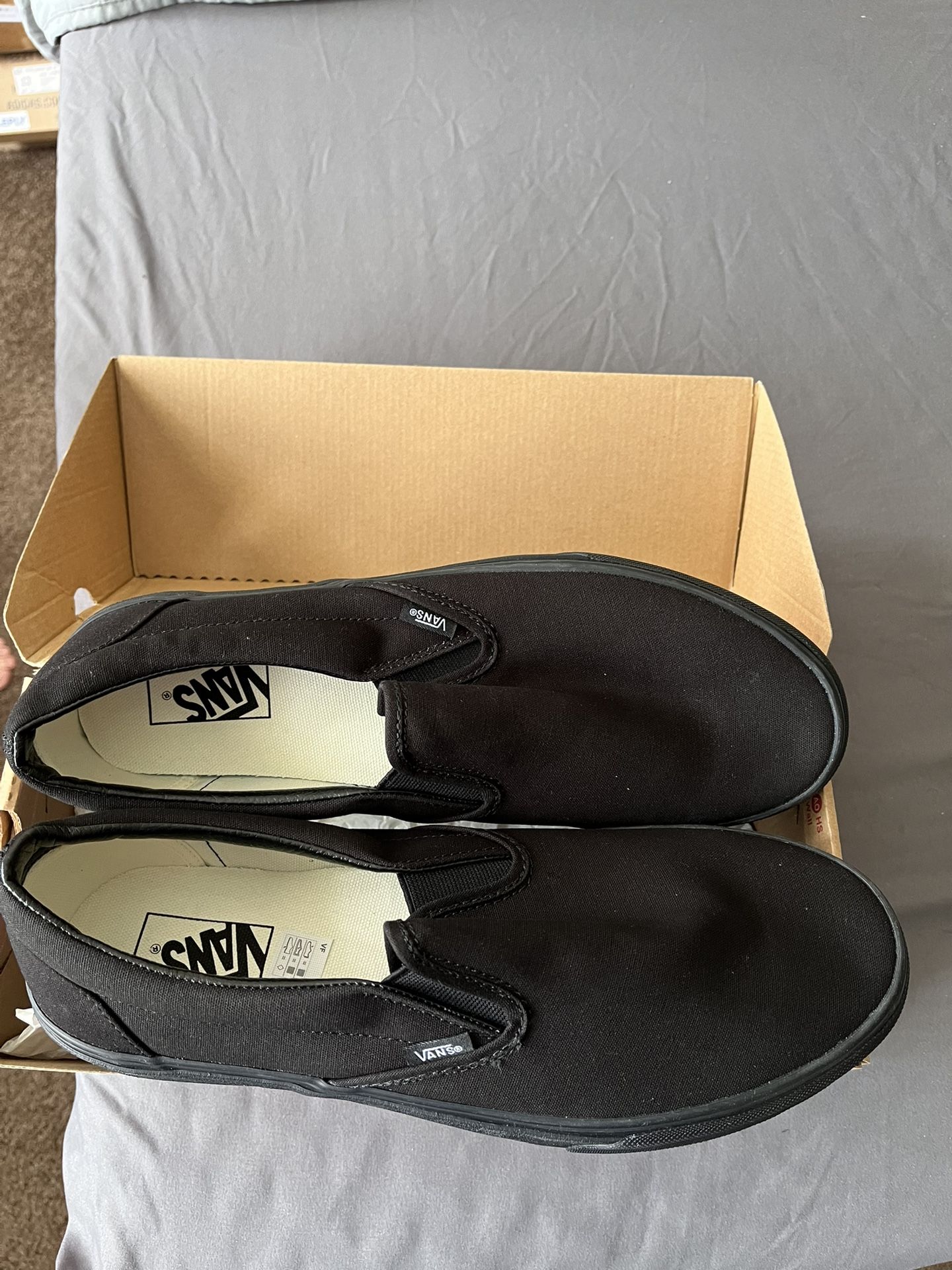 Brand New Vans Slip Ons Size 12