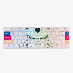 Gundam Basecamp 65 Keyboard - Admiral (White)