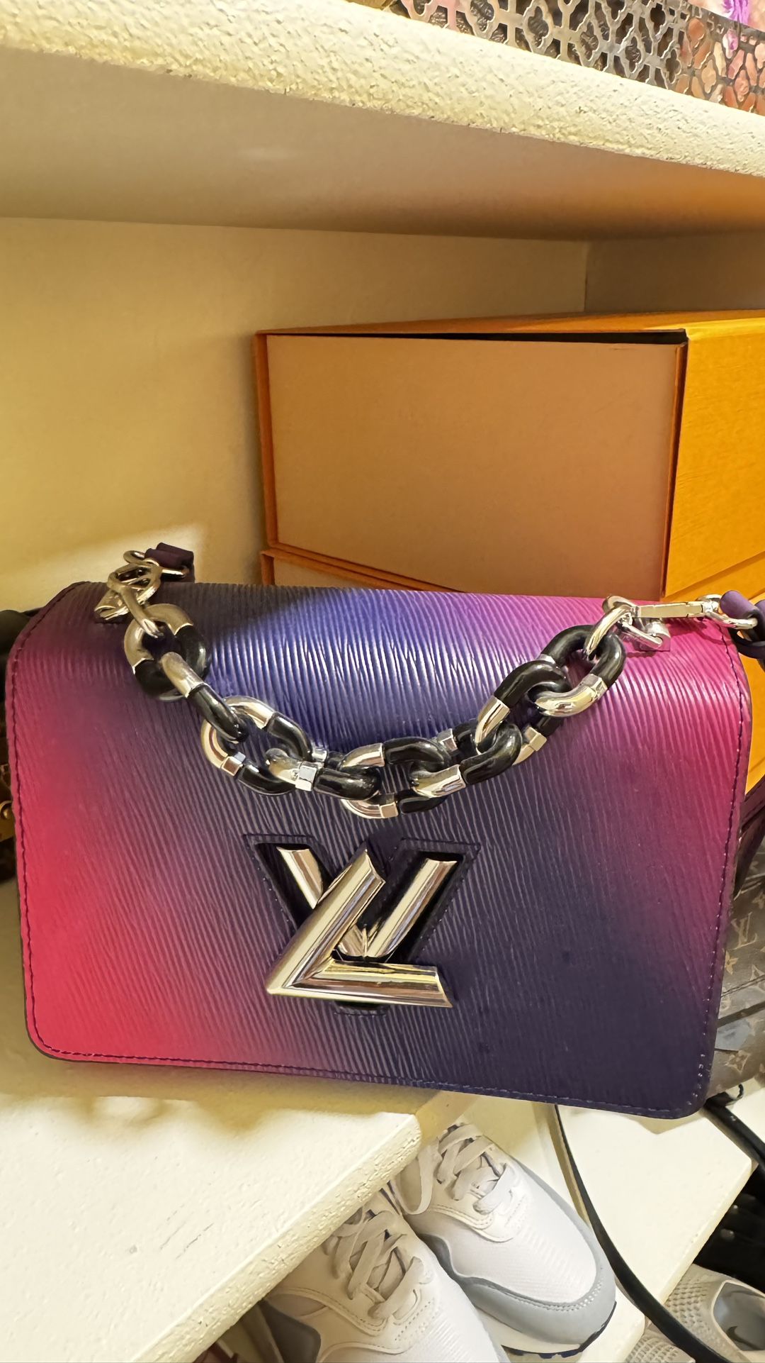 Louis Vuitton Pink Purple Bag