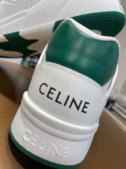 CELINE CT-09 Leather, Rubber and Mesh Sneakers size 45 (us mens 12)