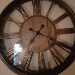 Large Working Clock $25.00 (Serious Buyers) Obo Cash Only 