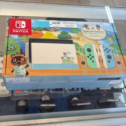 Nintendo Switch Special Edition Animal Crossing New In Box