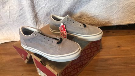 New Old Boy’s Vans Gray White Size 1