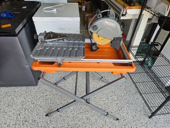 Ridgid 7" Wet Tile Saw