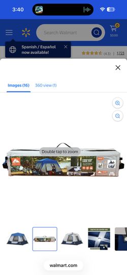 4 Person Tent Instant