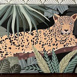 Cheetah canvas wall art